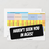 Funny hat dich nicht in der geologischen Übersicht Postkarte (Vorne/Hinten)