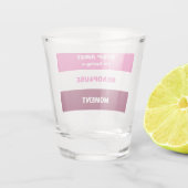 Funny hat eine MENOPAUSE-MOMENT Schnapsglas (Rückseite)