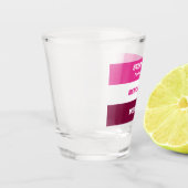 Funny hat eine MENOPAUSE-MOMENT Schnapsglas (Links)