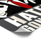 Funny Haters Gonna Hate 6 7 President 67 Trump Six Poster (Ecke)