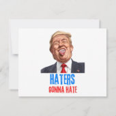 Funny Haters wird Zitate aus lustigen Sprichwort-T (Rückseite)