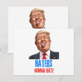 Funny Haters wird Zitate aus lustigen Sprichwort-T (Vorne/Hinten)