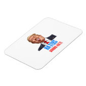 Funny Haters wird Zitate aus lustigen Sprichwort-T Magnet (Linke Seite)