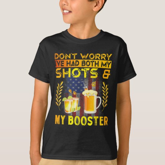 Funny hatte meine 2 Shots keine Angst, wenn beide T-Shirt (Vorderseite)
