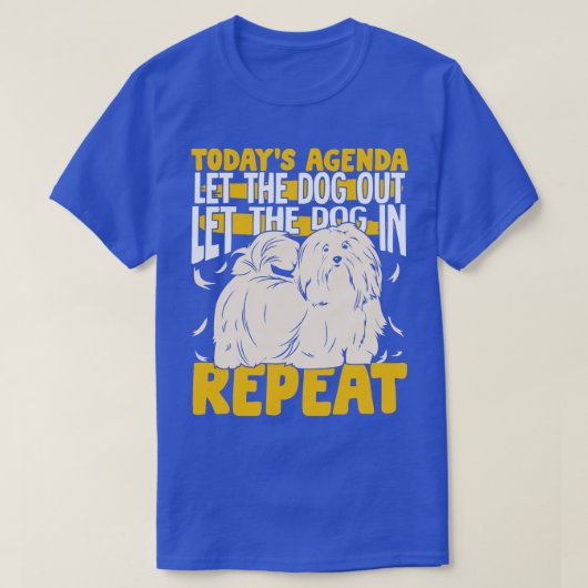 Funny Havanese Dog Animal Lover Gift T-Shirt (Design vorne)