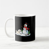 Funny Havanese Snowman Christmas Tree Xmas Womens Kaffeetasse (Links)