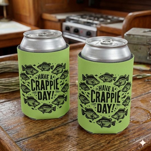 Funny Have a Crappie Day Fishing Dosenkühler