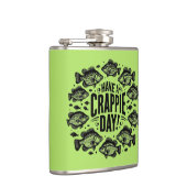 Funny Have a Crappie Day Fishing Flachmann (Rechts)