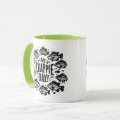 Funny Have a Crappie Day Fishing Tasse (Vorderseite Links)