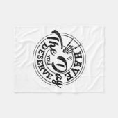 Funny Have The Day You Deserve Sarcastic Motivatio Fleecedecke (Vorderseite (Horizontal))