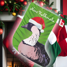 Funny Hawaii Christmas Goose Mele/Nene Kalikimaka