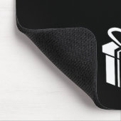 Funny He Forgot To Wrap It Christmas Pregnancy Wom Mousepad (Ecke)