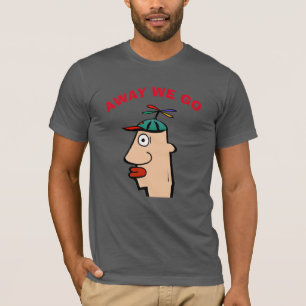 Funny Head Travel Edit Text, T-Shirt