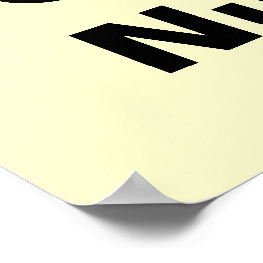 Funny Health and Safety Slogan Poster (Ecke)