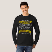 Funny Healthcare Practitioner Shirts Job Title Pro (Vorne ganz)