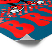 Funny Heart 67 Six Seven Bruh Valentine Meme Gen A Poster (Ecke)