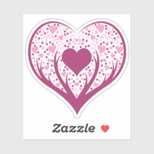 Funny Heart Aufkleber