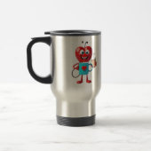 Funny Heart Coffee Mug Reisebecher (Links)