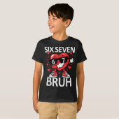 Funny Heart Dab 67 Valentine Bruh Six Seven Meme G T-Shirt (Vorne ganz)