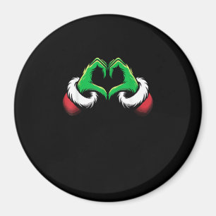 Funny Heart Hände Weihnachten Magnet