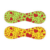 Funny Heart Pattern V + Ihr Backgr Farbe & Ideen Baseball (Paneele)