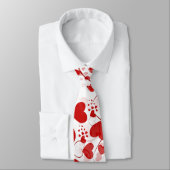 Funny Heart Pattern VII + Ihre Ideen Krawatte (Gebunden)