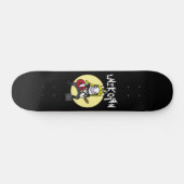 Funny Heavy Metal Unicorn Skateboard (Horizontal)