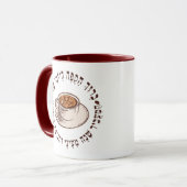 Funny Hebrew Segen für Kaffee Jüdisches Gebet Tasse (Vorderseite Links)