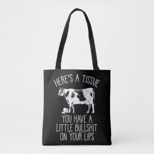 Funny Heifer Crybaby Bauer Bull Softie Tasche