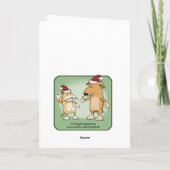 Funny Heifer Self Cow Weihnachten (Rückseite)