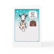 Funny Heifer Self Cow Weihnachten
