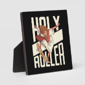 Funny Heiliger Roller Skateboard Jesus Fotoplatte (Vorderseite)