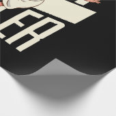 Funny Heiliger Roller Skateboard Jesus Geschenkpapier (Ecke)