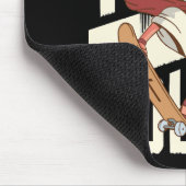 Funny Heiliger Roller Skateboard Jesus Mousepad (Ecke)
