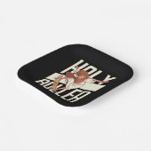 Funny Heiliger Roller Skateboard Jesus Pappteller (Gewinkelt)