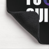 Funny Heimers Awareness Mousepad (Ecke)