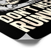 Funny Helicopter Lot Art For Men Women Flying Heli Poster (Ecke)