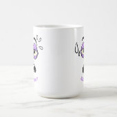 Funny Help Brew Sleepy Face Cartoon Kaffeetasse (Mittel)