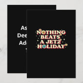 Funny Help  Feiertagskarte (Vorne/Hinten)