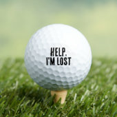 FUNNY HELP I'M LOST GOLF BALL BALLS (Insitu T-Shirt)