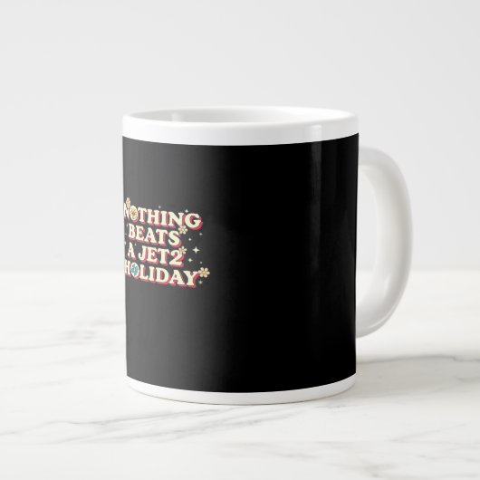 Funny Help  Jumbo-Tasse (Vorderseite Rechts)