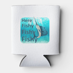 Funny Here Fish Fishy Fishy Sailfish Dosenkühler