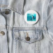 Funny Here Fish Fishy Sailfish Button (Beispiel)