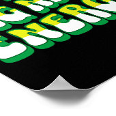 Funny Here for Big Nick Energy Poster (Ecke)