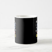 Funny Here ist ein Junge, der Schimpansen Liebe Kaffeetasse (Mittel)