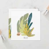 Funny Hermit Crab Karte (Vorderseite/Rückseite Beispiel)