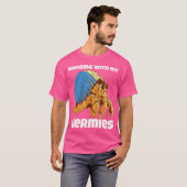 Funny Hermit Crab T-Shirt (Vorne ganz)