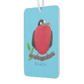 Funny herrlicher Fregatte Vogel Cartoon Autolufterfrischer (Links)