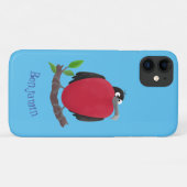 Funny herrlicher Fregatte Vogel Cartoon Case-Mate iPhone Hülle (Rückseite (Horizontal))