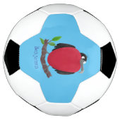 Funny herrlicher Fregatte Vogel Cartoon Fußball (Gedreht)